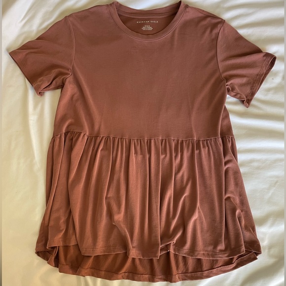 American Eagle Outfitters Tops - American eagle mauve tee